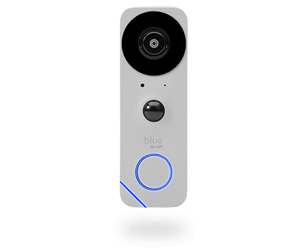 Blue Doorbell Camera
